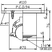 C-12DR with dust-proof rubber Model