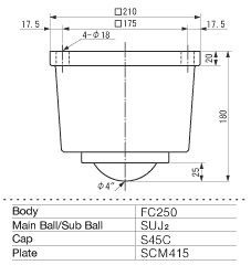 ISB Ball Transfer IK-100