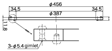 ISB Ball Transfer IRH-455