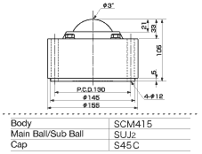 ISB Ball Transfer IS-76