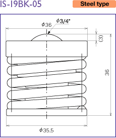 ISB Ball Transfer IS-19BK-05