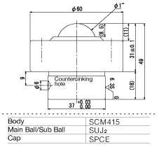 ISB Ball Transfer S-25