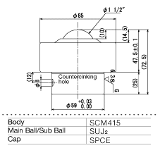 ISB Ball Transfer S-38