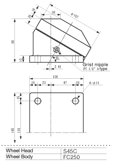 ISB Ball Transfer SW-80-I