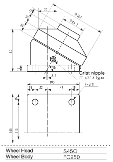 ISB Ball Transfer SW-80-K